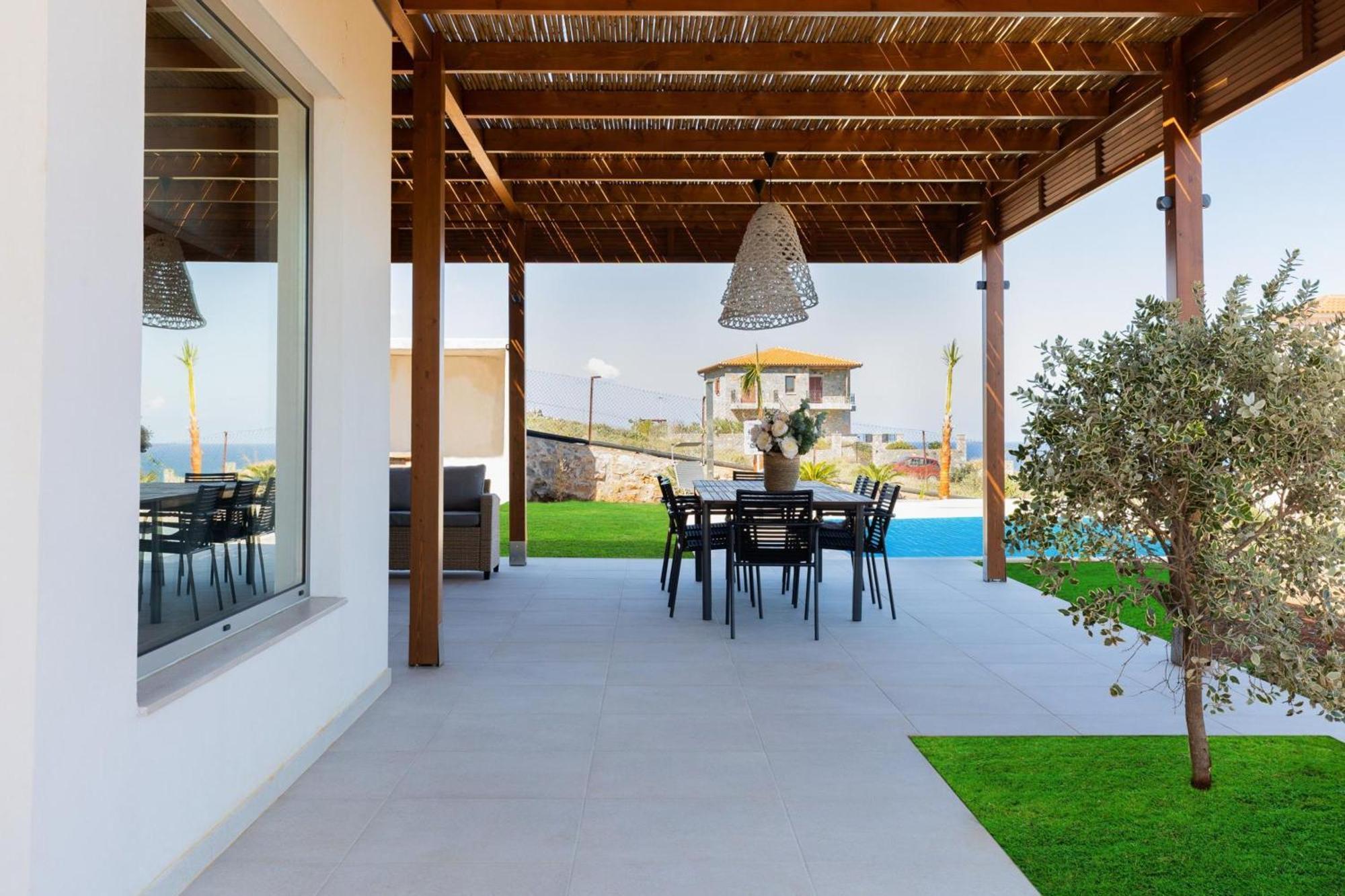 Luxury Villa U Kokkini Hani Exterior foto