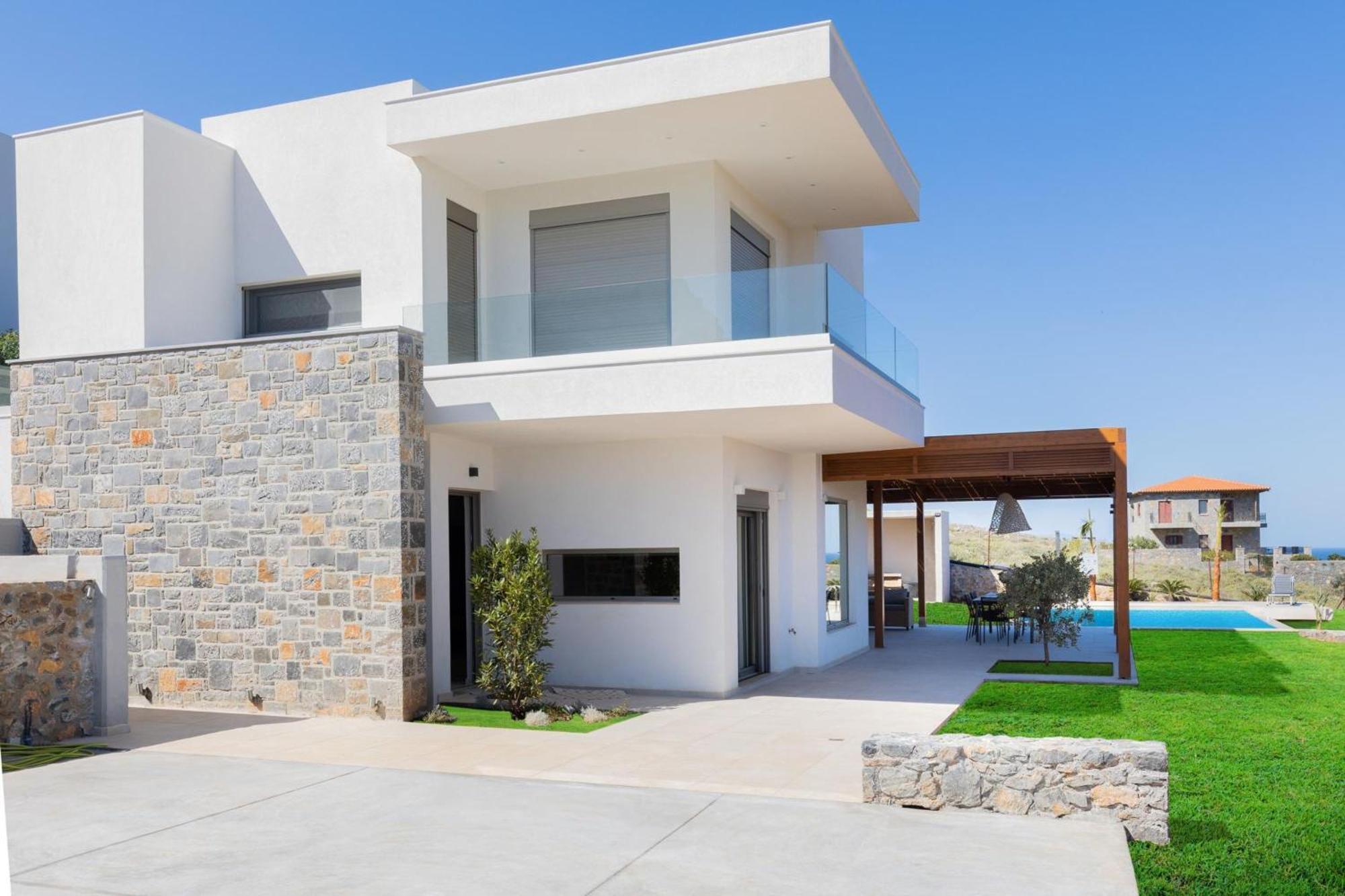 Luxury Villa U Kokkini Hani Exterior foto